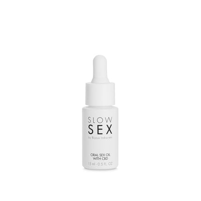 Bijoux Slow Sex - Óleo de Sexo Oral com CBD (15 ml)