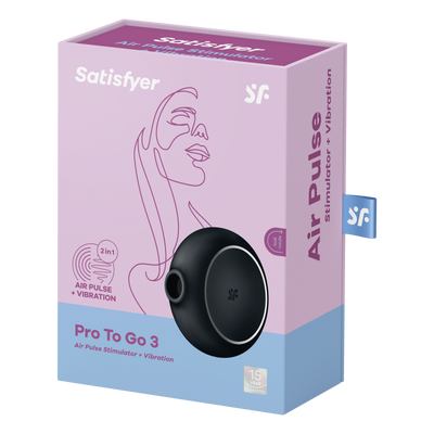 Vibrador Feminino Portátil – Satisfyer Pro To Go 3 com Vibração