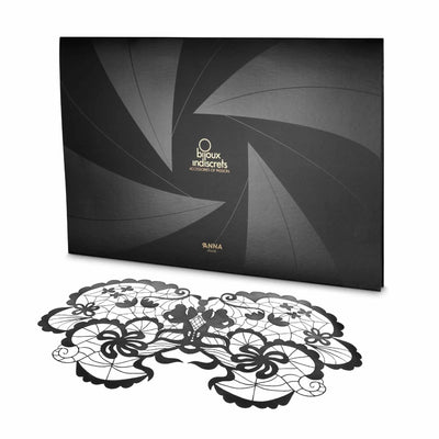 Bijoux Máscara em Vinil – Autocolante Reutilizável – Preto | ANNA