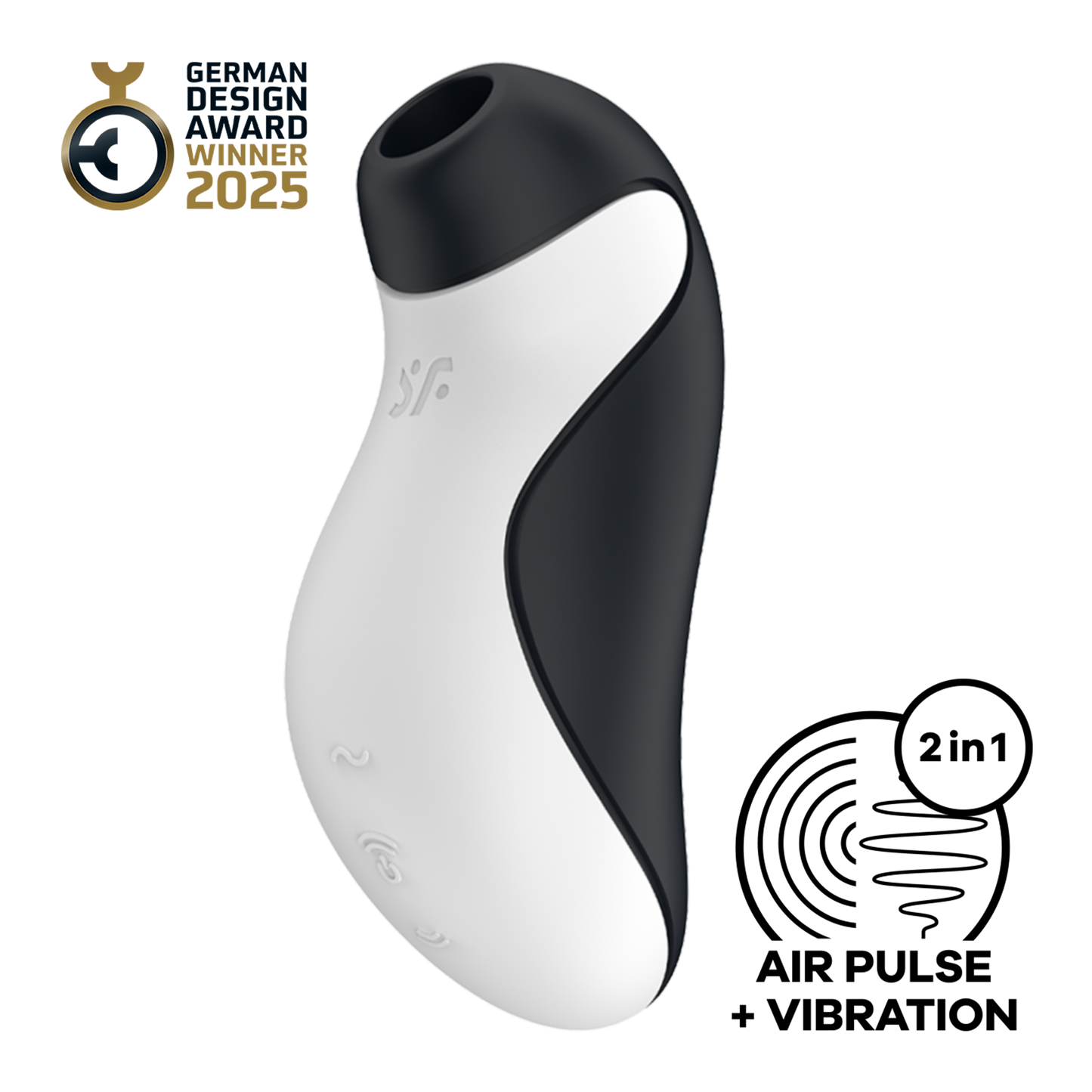 Satisfyer Orca | Dispositivo com Ondas de Pressão e Vibração | Silicone Biocompatível