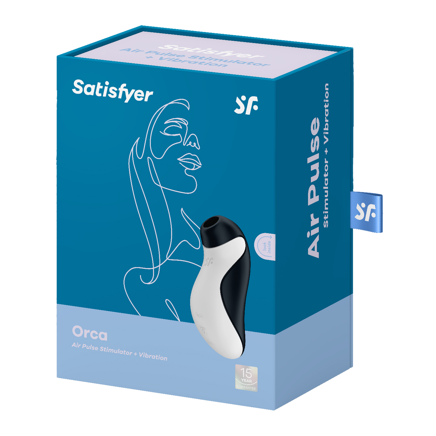 Satisfyer Orca | Dispositivo com Ondas de Pressão e Vibração | Silicone Biocompatível