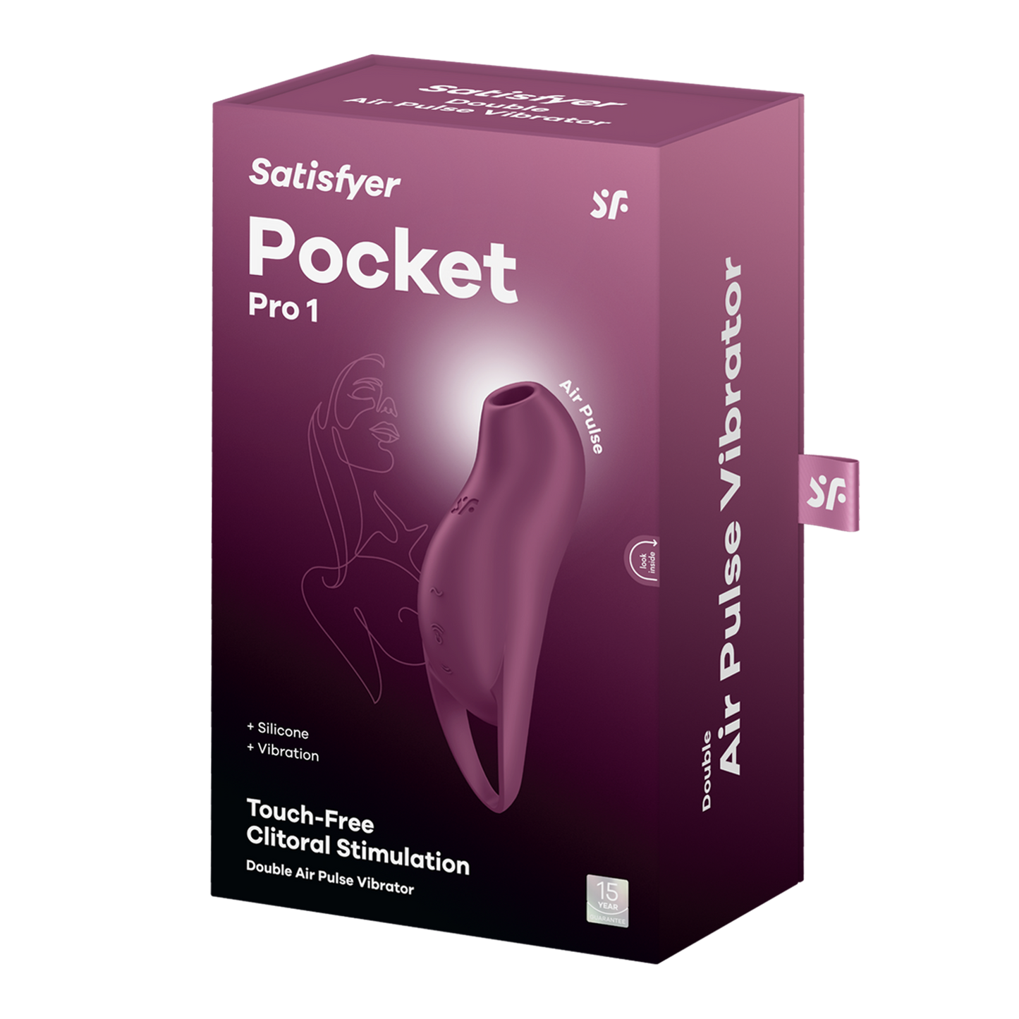 Satisfyer Pocket Pro 1 com Ondas de Pressão - Vibrador Feminino Portátil